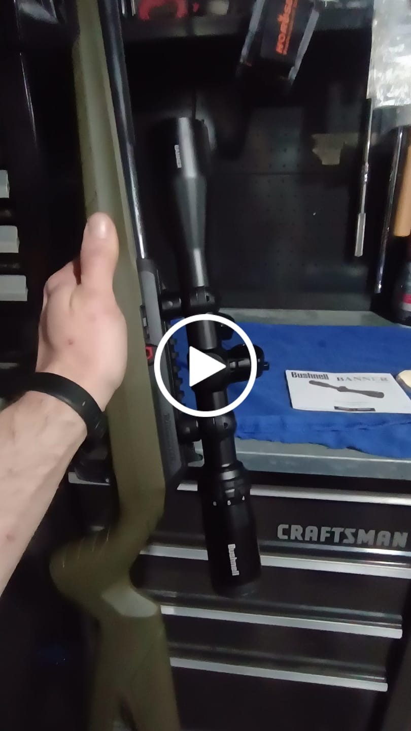 Customer video review of Bushnell Banner 3-9x40mm BDC Reticle Riflescope