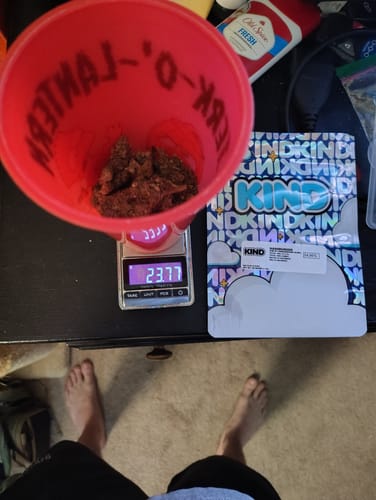 Customer photo review of Hashburger - 28 Grams - Indica