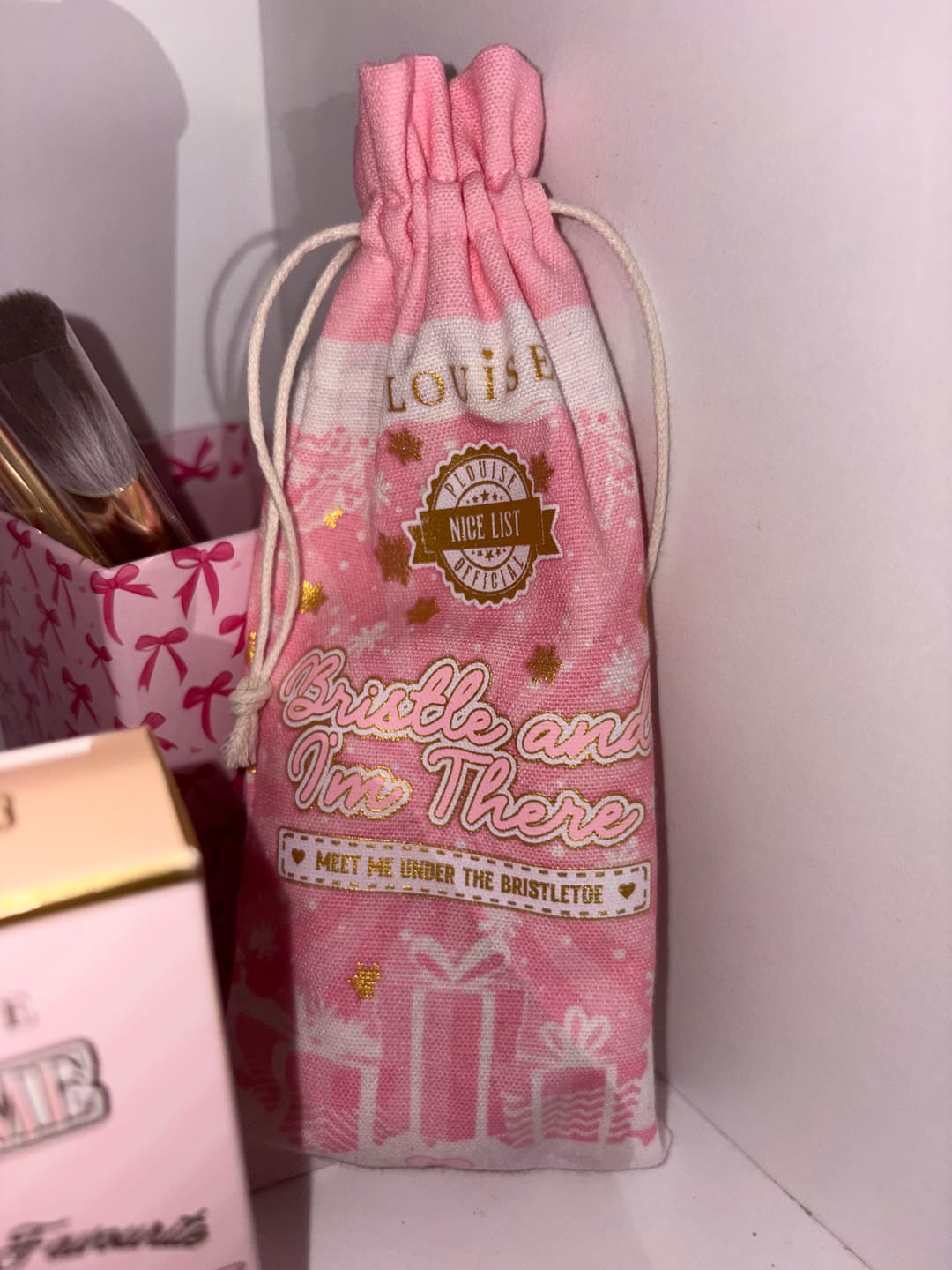 Customer photo review of P.Louise Christmas Brush Trio