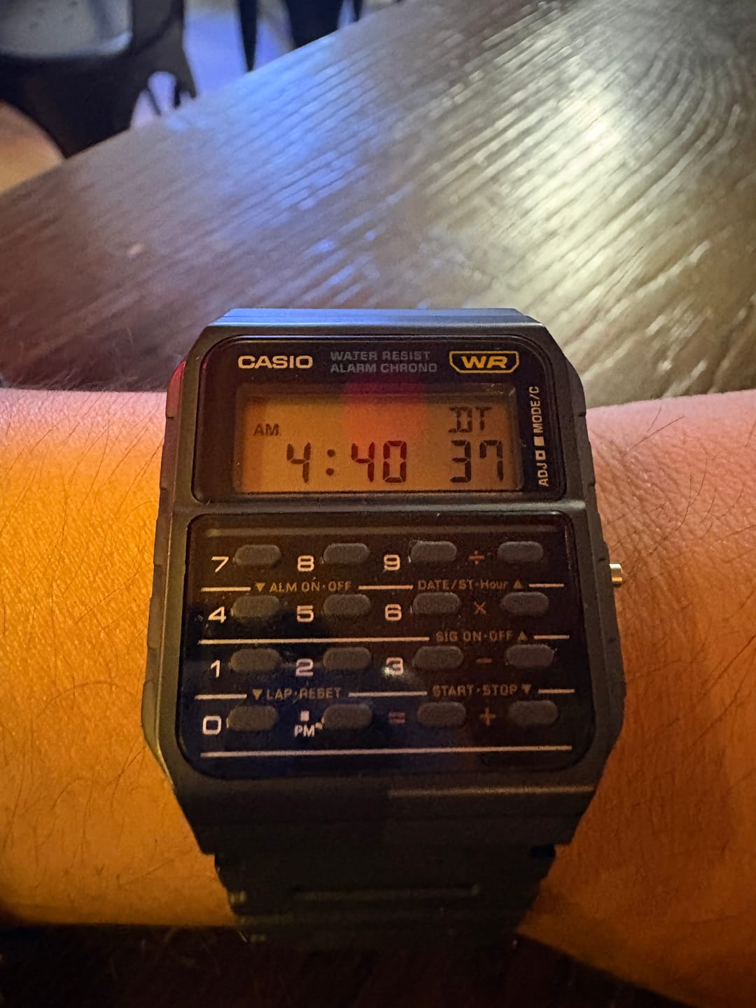 Customer photo review of Reloj Calculadora Casio Vintage CA-53W-1Z Negro