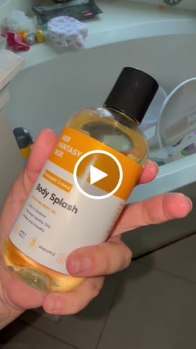 Customer video review of Body Splash - Skin Smoothing Body Oil  (Pineapple Creme)