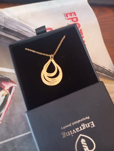 Customer photo review of Necklace: Celestial