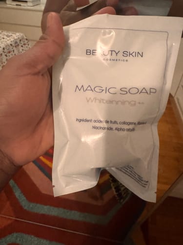 Customer photo review of MAGIC SOAP - WHITENING ++