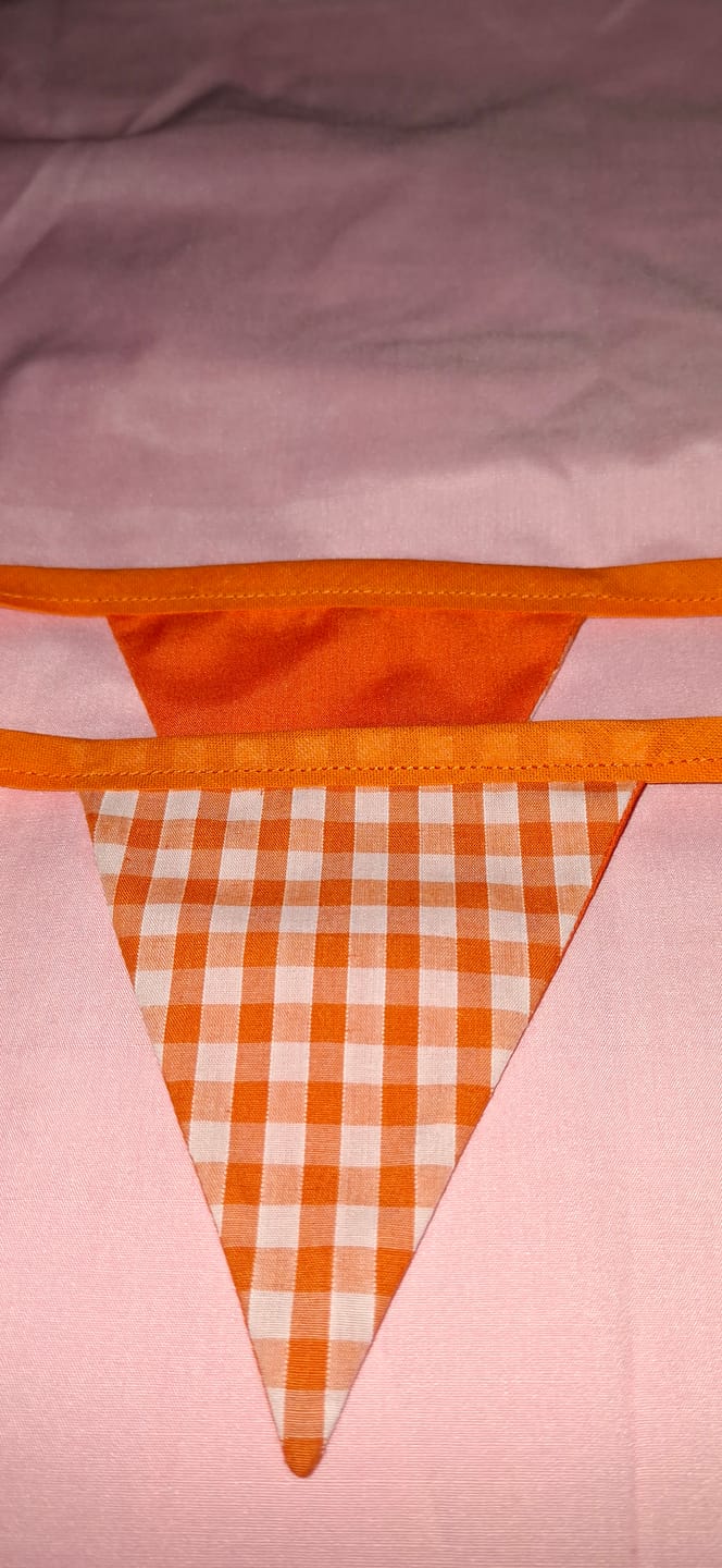 Customer photo review of 1/4 inch Gingham Polycotton Fabric