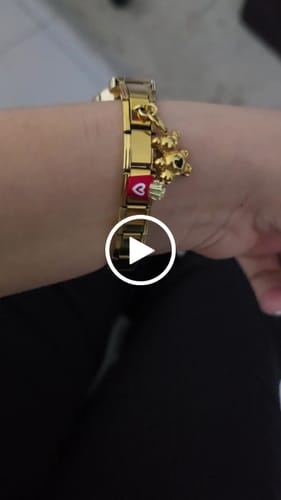 Customer video review of Italian Bracelet