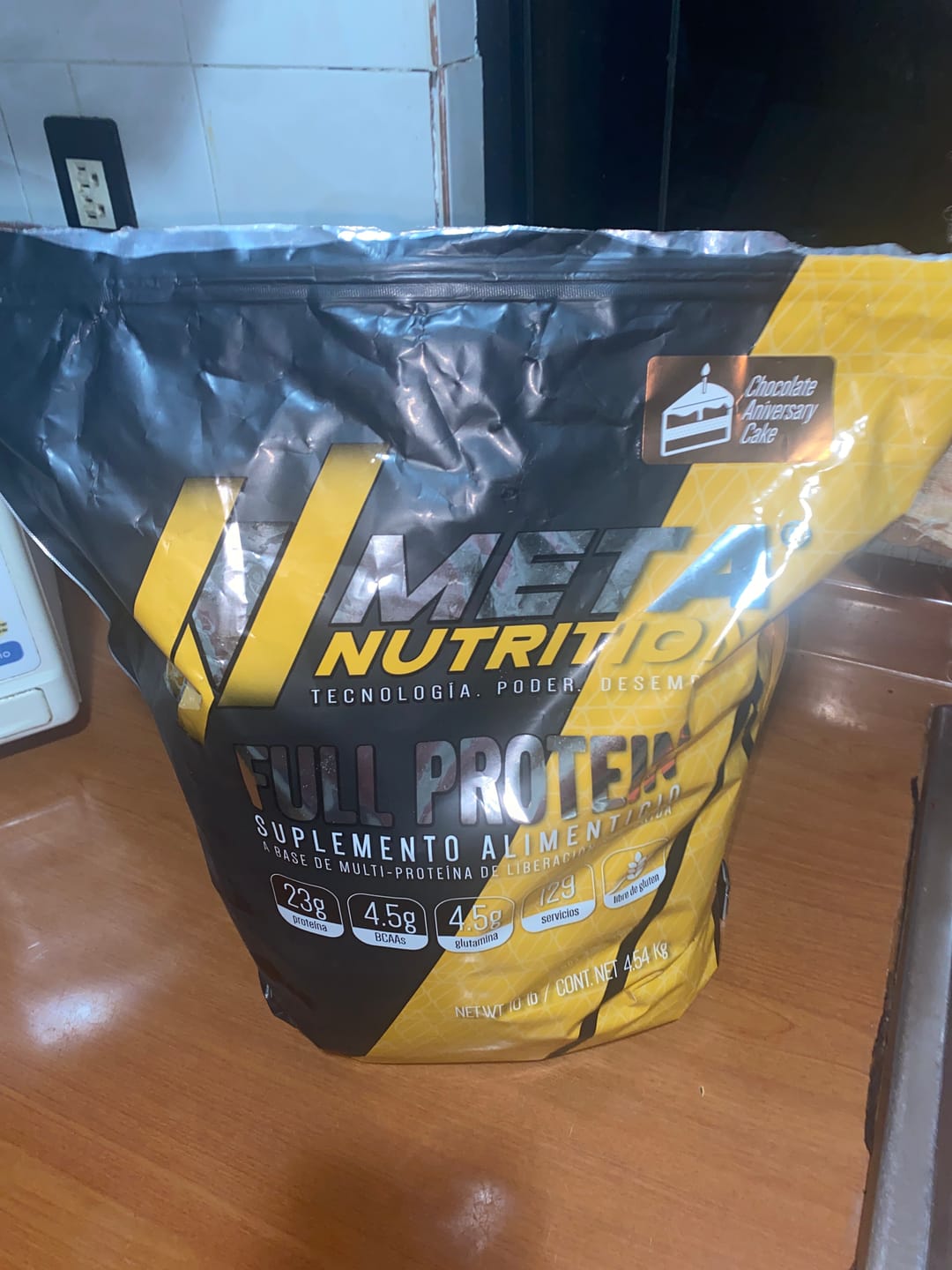 Customer photo review of Full Protein 10 lb, 129 servicios