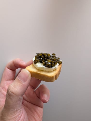 Customer photo review of Kaluga Hybrid Caviar