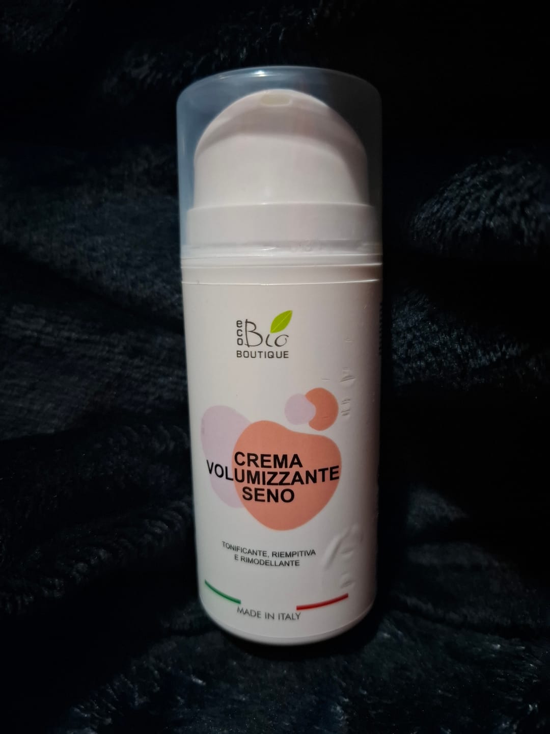 Customer photo review of Crema Volumizzante Seno