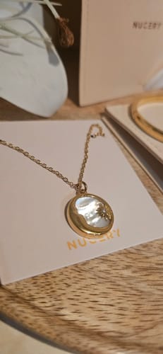 Customer photo review of Celeste Necklace