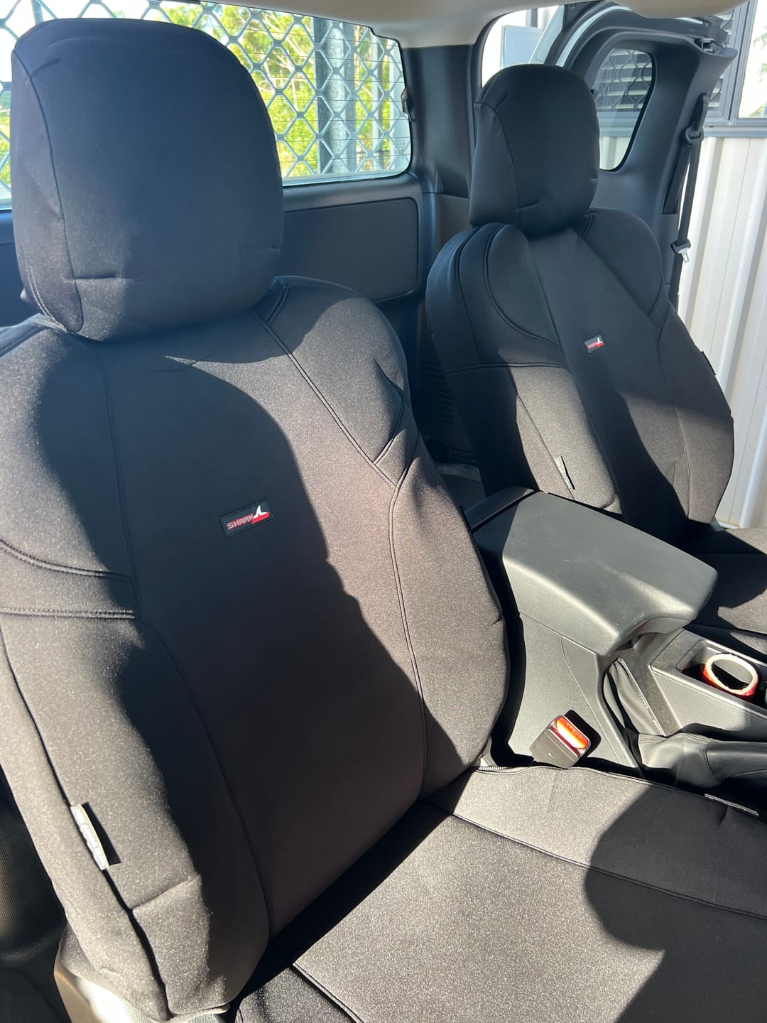 Customer photo review of Sharkskin PLUS Seat Covers for Mazda BT-50 Dual cab (July/2020-On)
