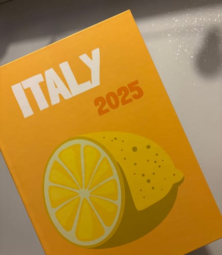 Customer photo review of Custom Travel Book