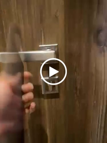 Customer video review of Ramadan door hanger