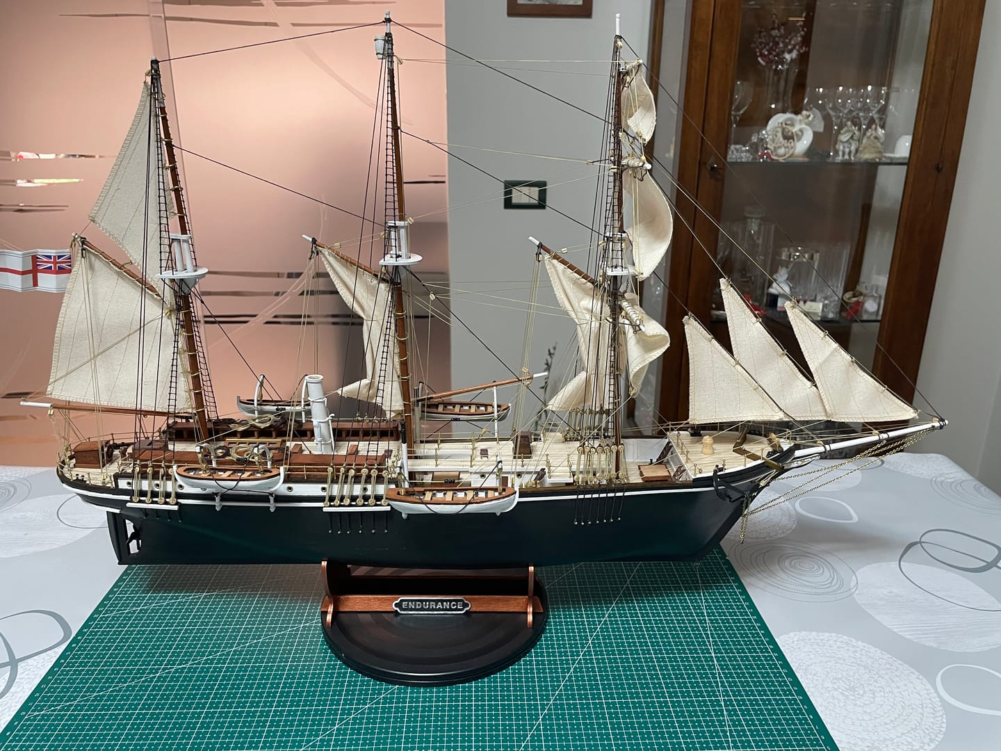 Customer photo review of Maqueta Barco Endurance