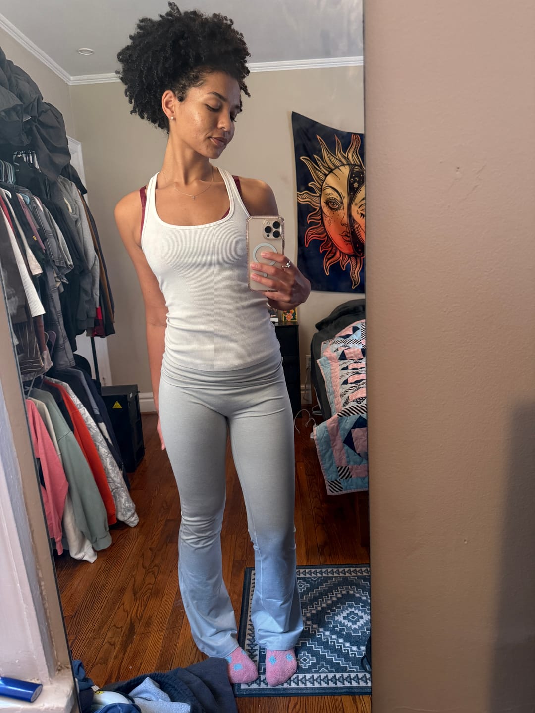 Customer photo review of W282 Flashback Foldover Flares