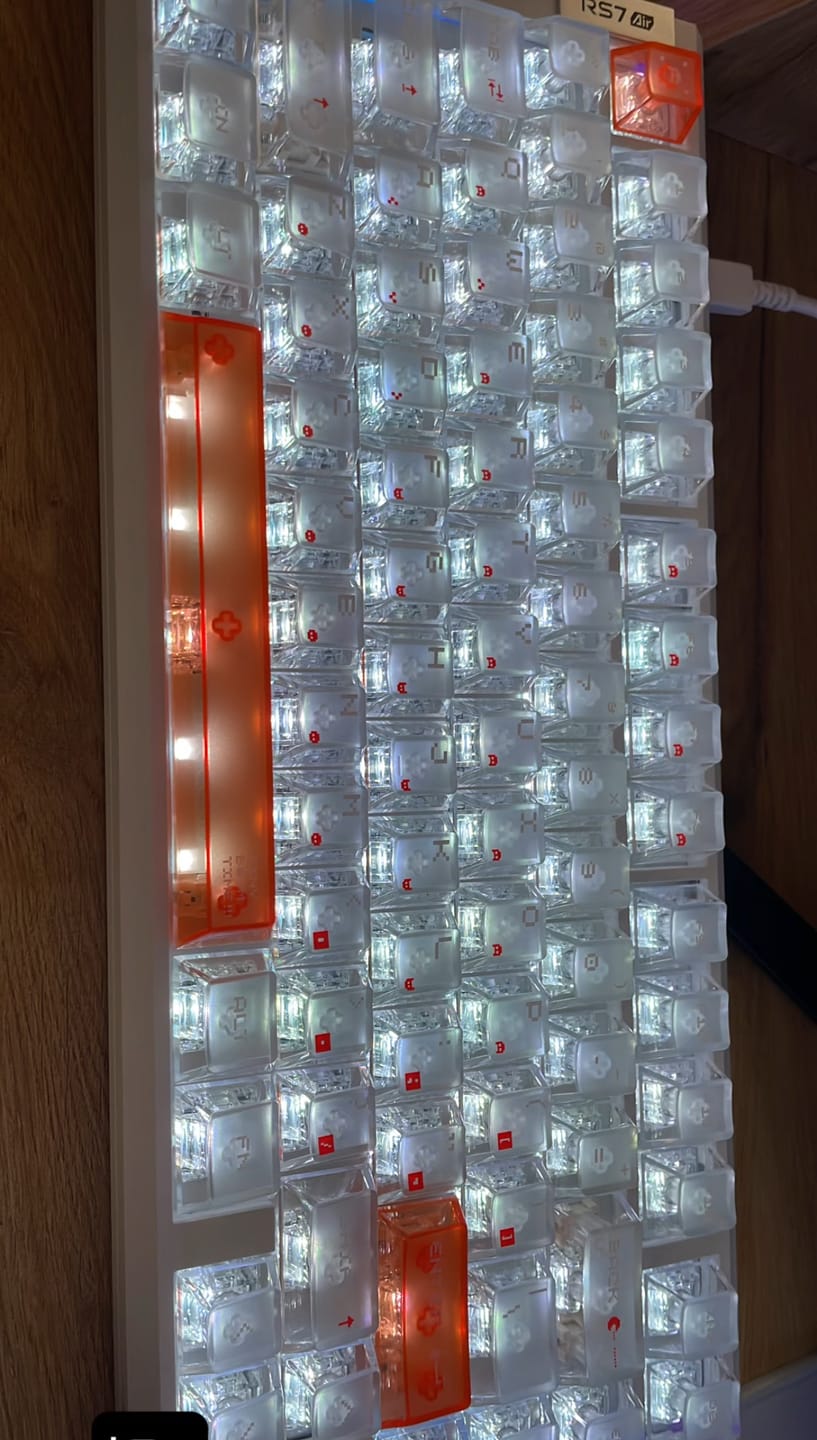 Customer photo review of ATK RS7 Air Klavye (Manyetik Switch / HE)