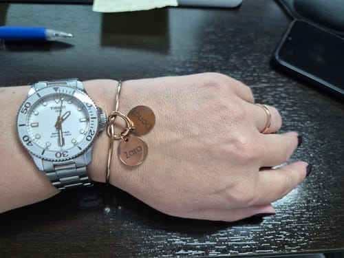 Customer photo review of Bracelet: Nodum