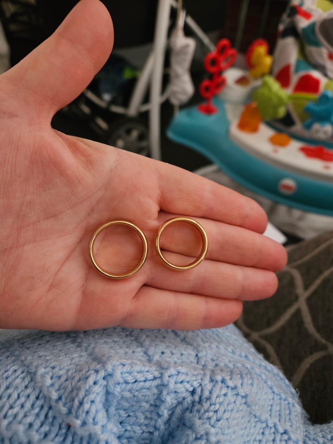 Customer photo review of Engrave Your Ring