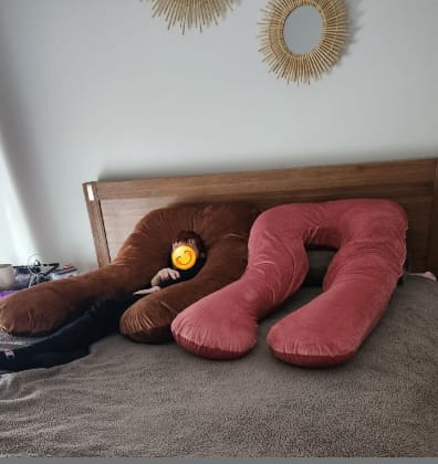 Customer photo review of Full Body Pillow