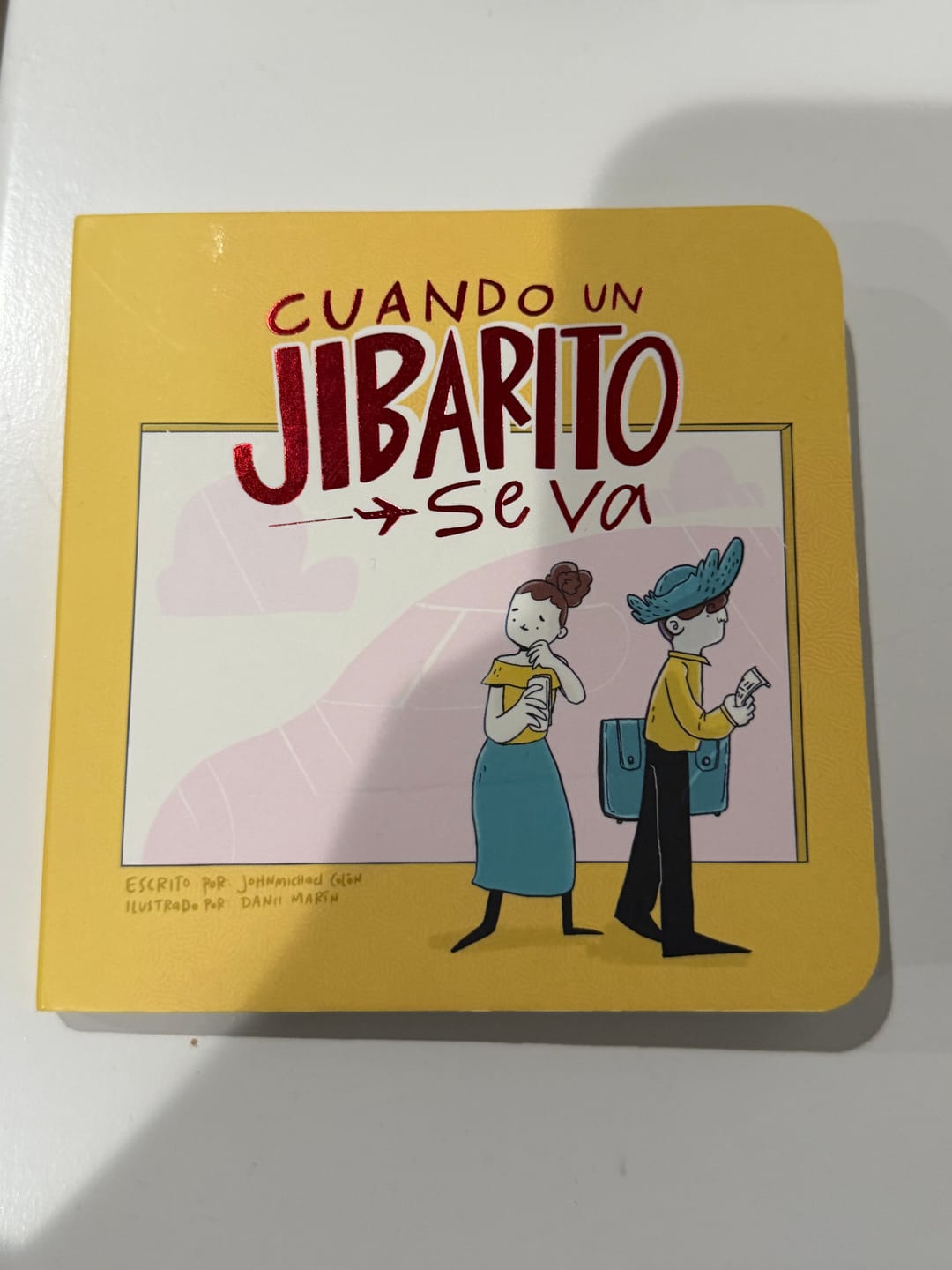 Customer photo review of Cuando un Jibarito se va | Mini Board Book