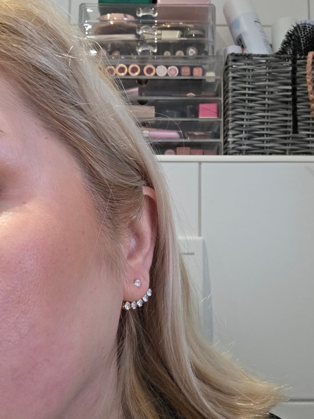 Customer photo review of Rania | Ear Jacket Ohrstecker