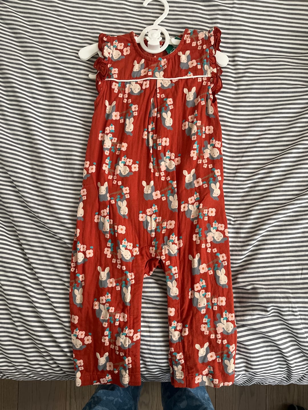Customer photo review of Little Rabbits Frill Summer Romper