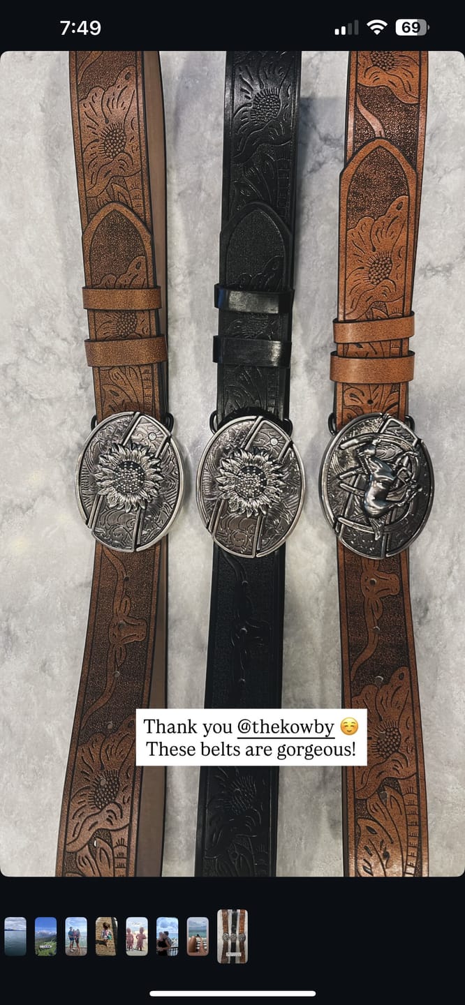 Customer photo review of Kowby Original Belt