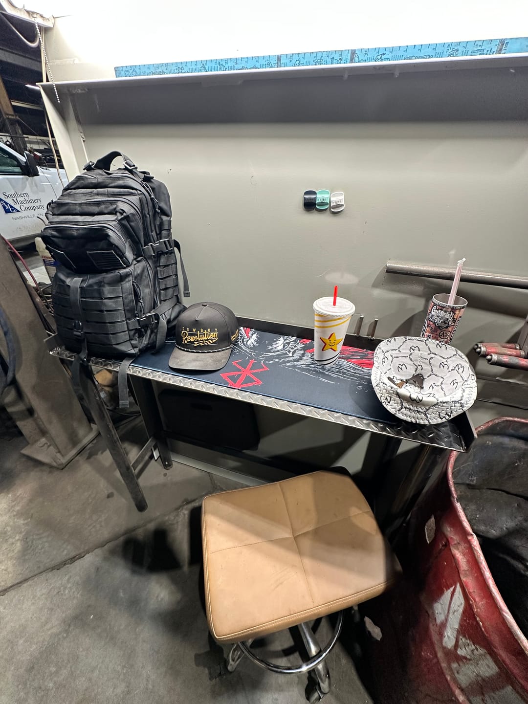 Customer photo review of STRUGGLER MOUSE PADS (Copy)