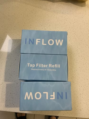 Customer photo review of Tap/Beauty Filter Refills