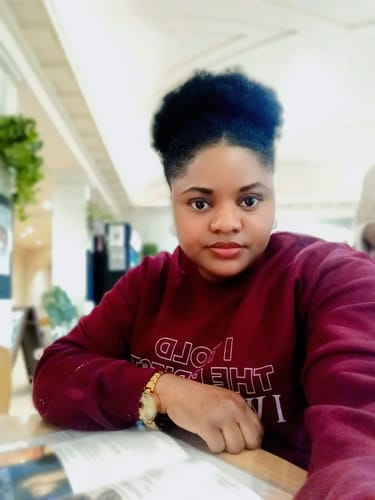 Customer photo review of I Told The Priest I Would Chill Crewneck