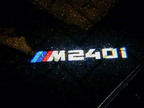 Customer photo review of BMW F SERIES DOOR LIGHTS
