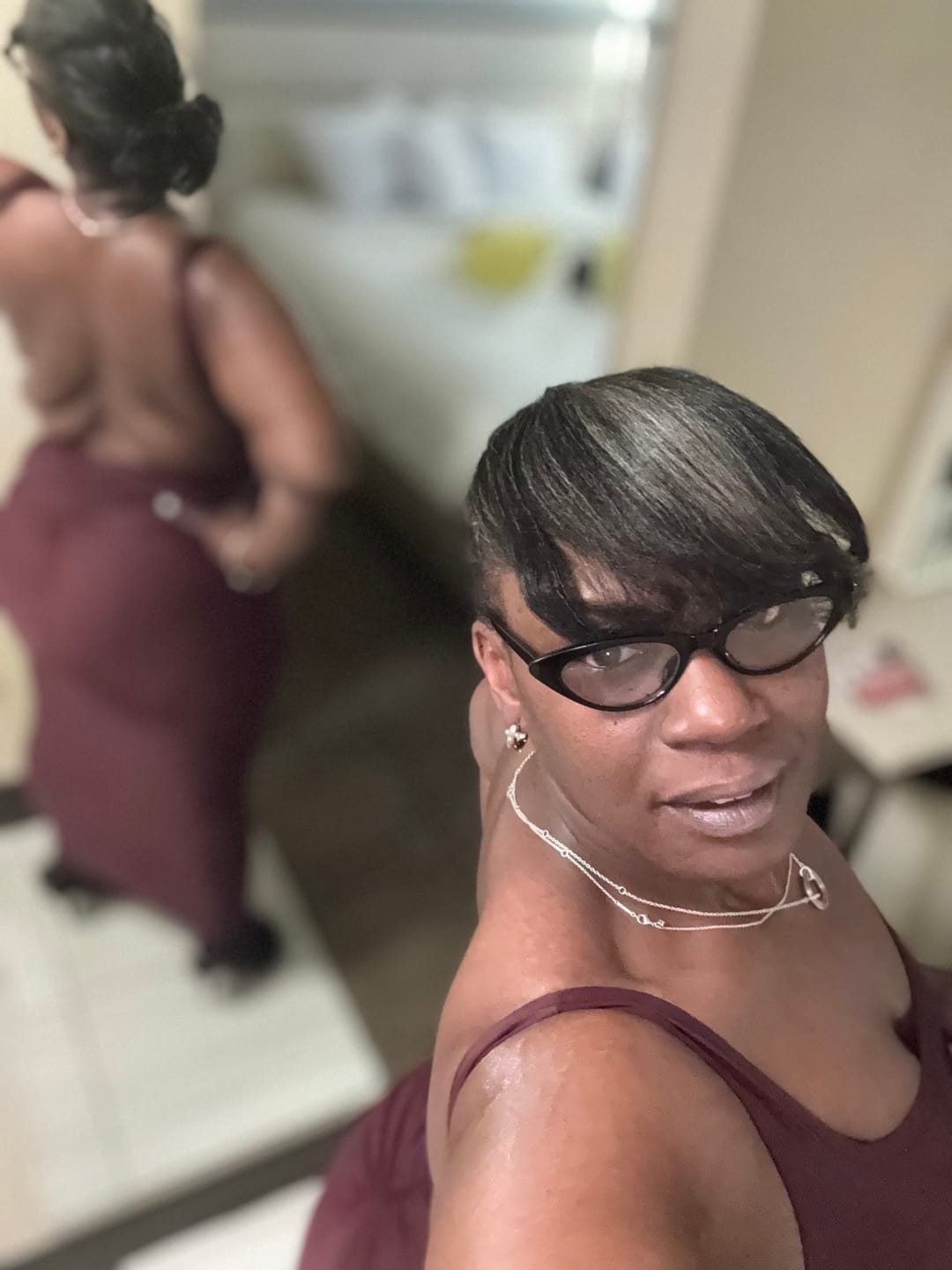 Customer photo review of Zaria Dress