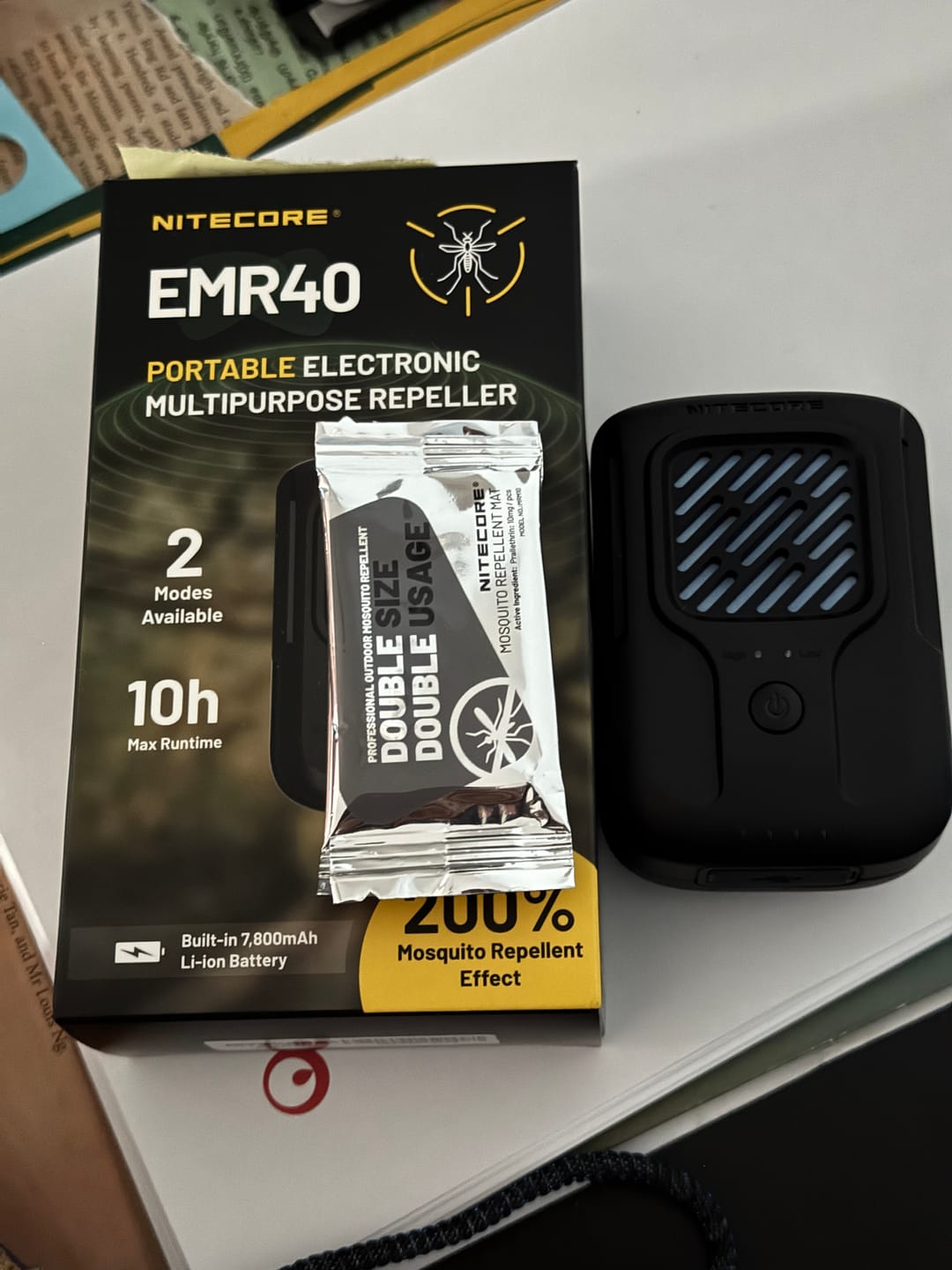 Customer photo review of EMR40 Electronic Mosquito Repellent