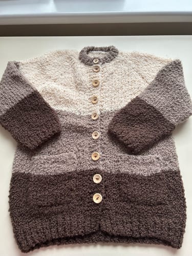 Customer photo review of Gazzal Merino Boucle