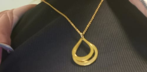 Customer photo review of Necklace: Celestial