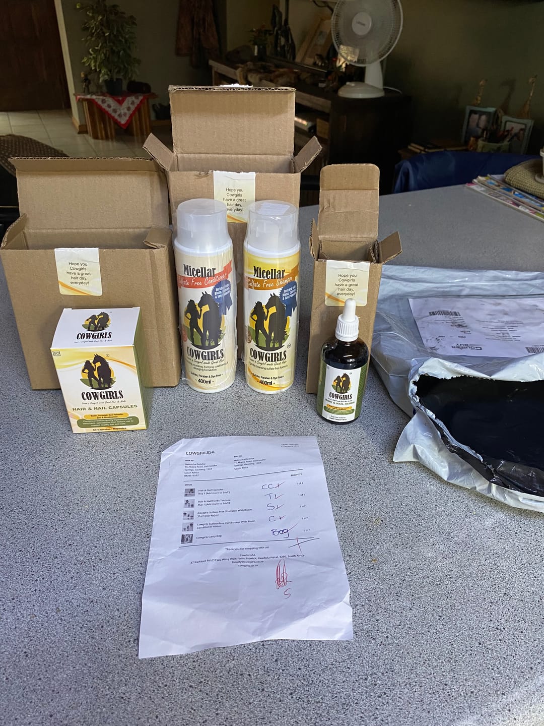 Customer photo review of Cowgirls Carry Bag