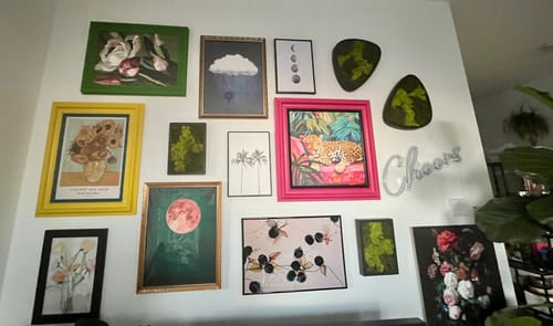 Customer photo review of Bloodmoon Print