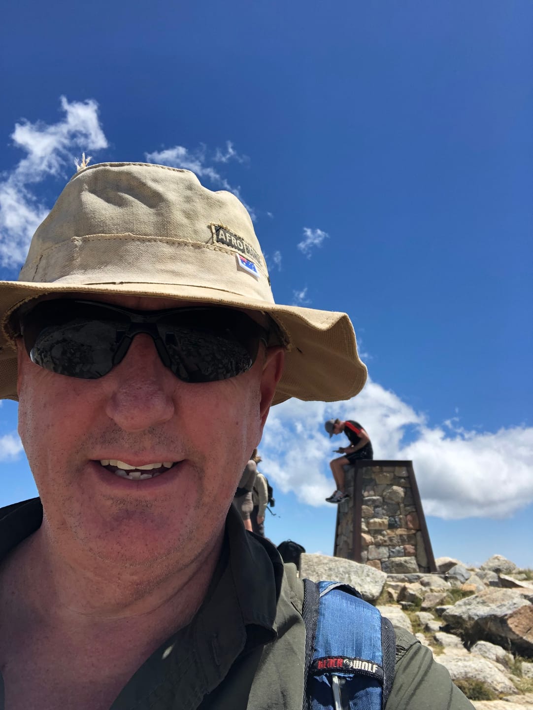 Customer photo review of Bucket Hat, Sand