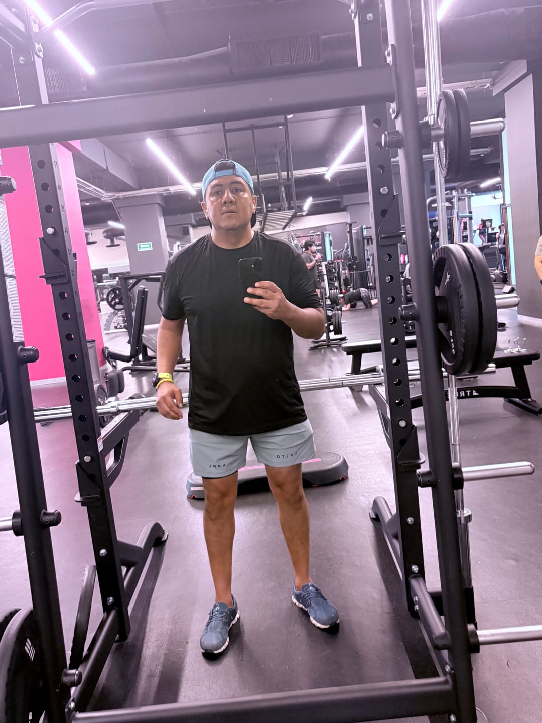 Customer photo review of Core-Vent Liner Shorts 2.0 - Light Blue