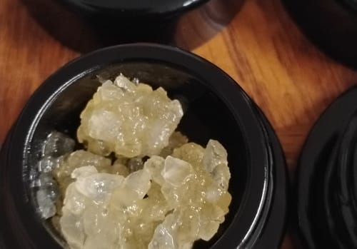 Customer photo review of Blueberry | Live Resin Diamonds
