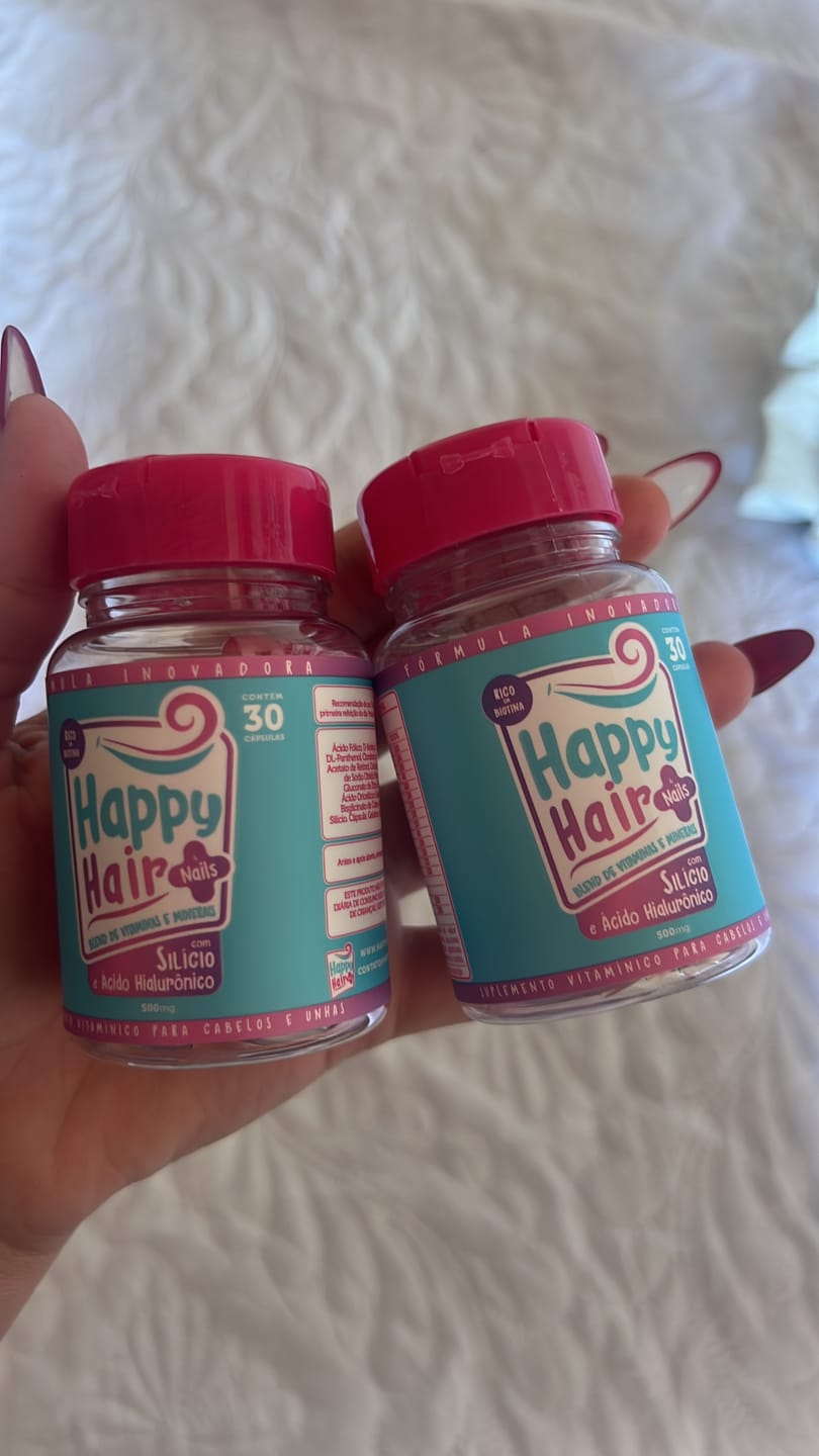 Customer photo review of Happy Hair 3 Potes Black Friday