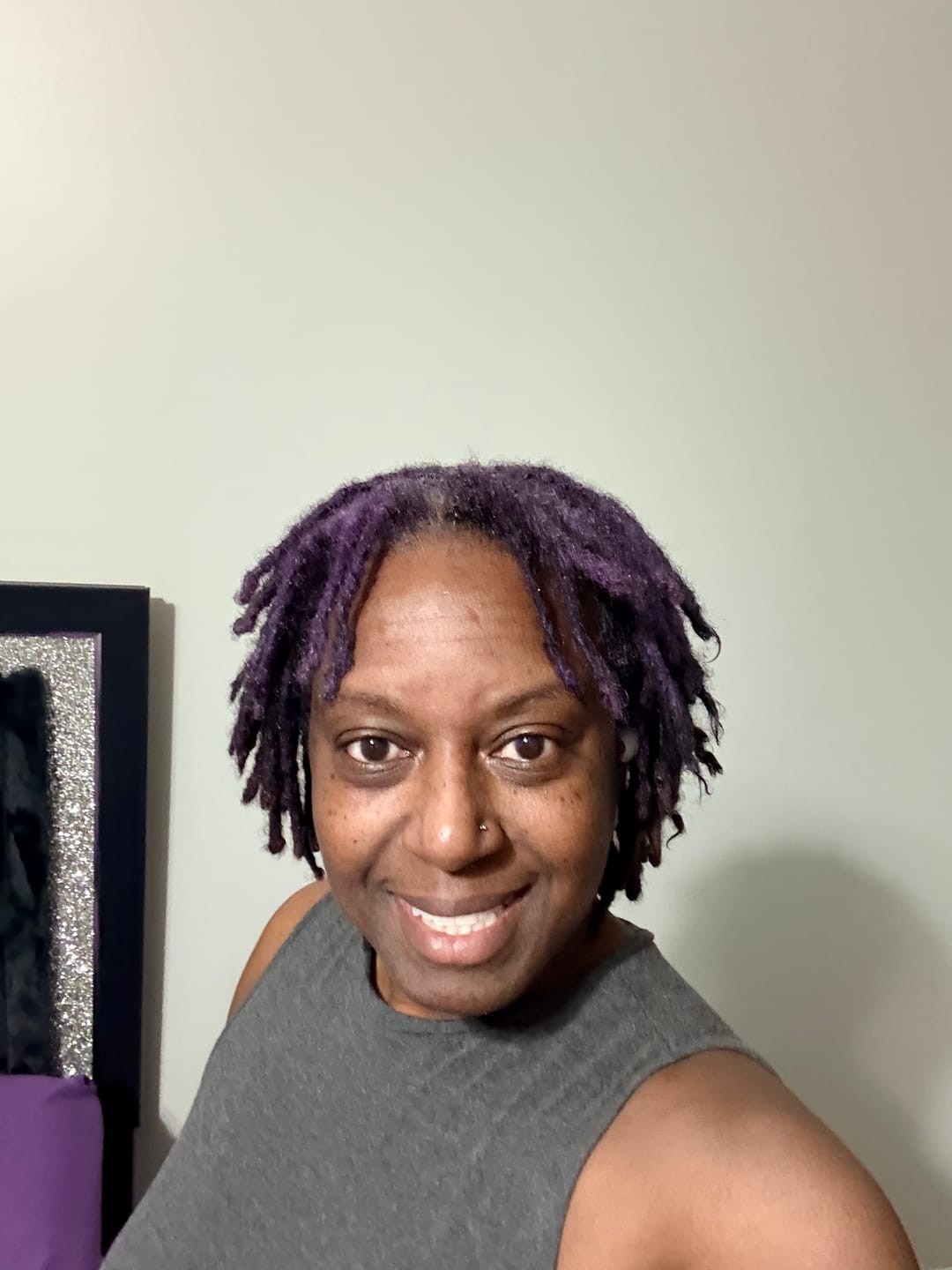 Customer photo review of Natural Hair Growth Oil