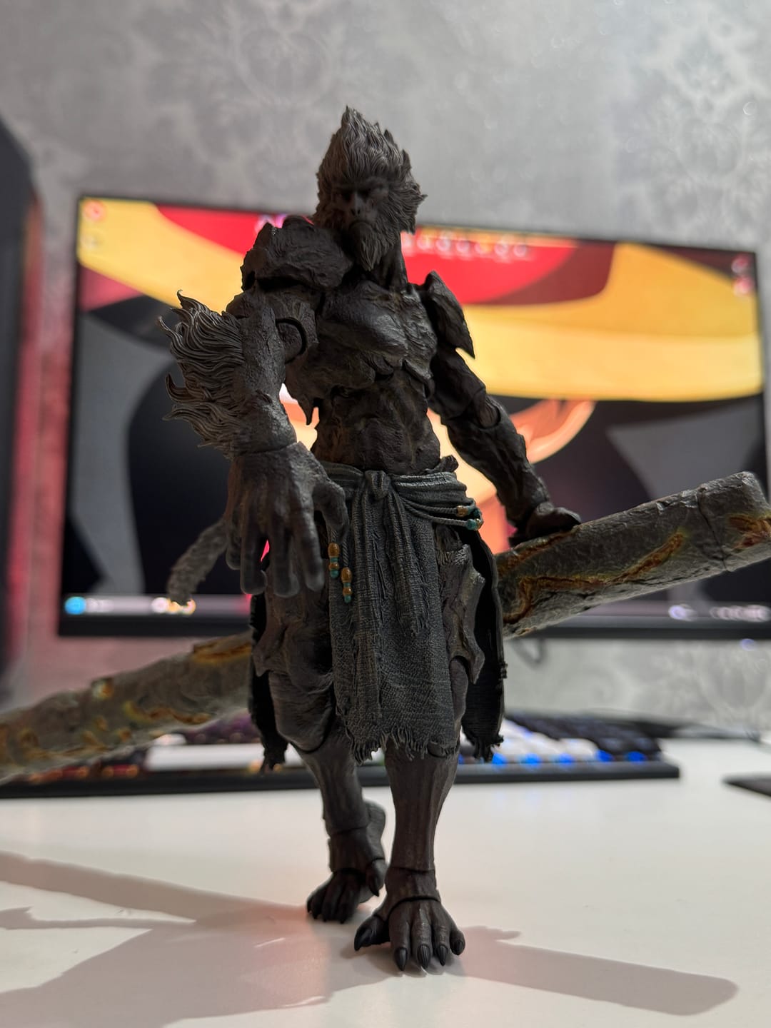 Customer photo review of Black Myth: Wukong -  Stone Monkey 1/12 Scale Figure