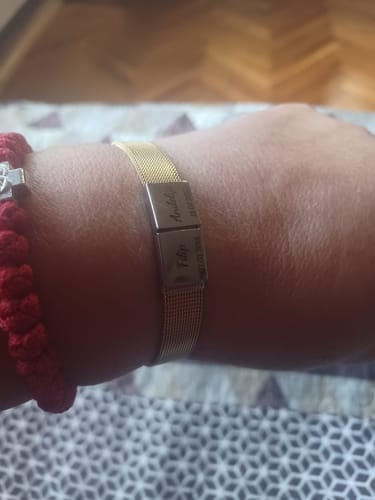Customer photo review of Bracelet: Lux