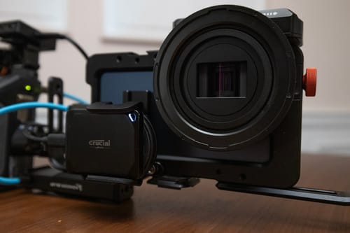 Customer photo review of Pro Series 1.55X Anamorphic Lens MK2