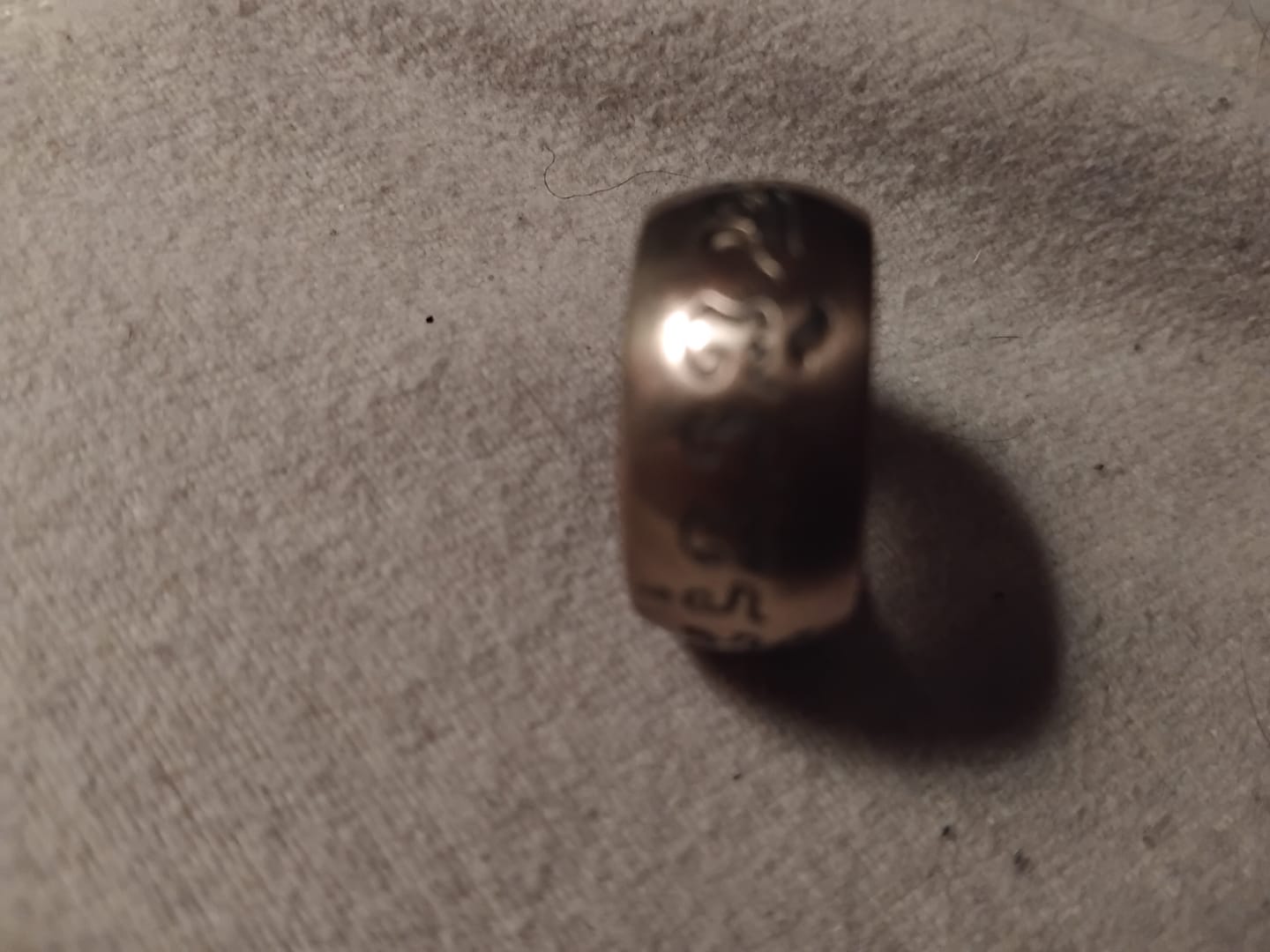 Customer photo review of Bague de pouvoir du seigneur Shiva - Très Vénérable LP Mun. # 492