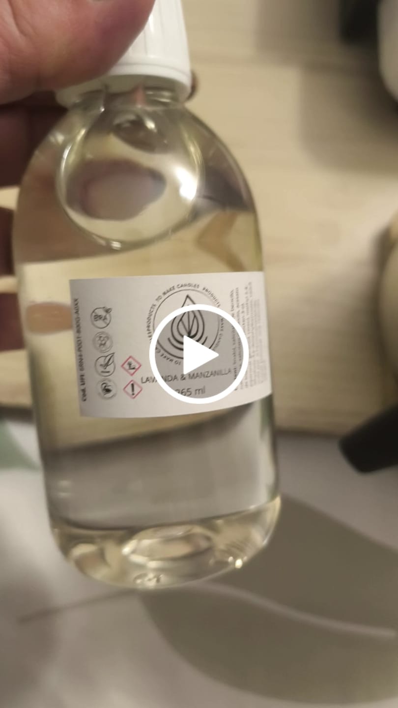 Customer video review of Fragancia LAVANDA & MANZANILLA