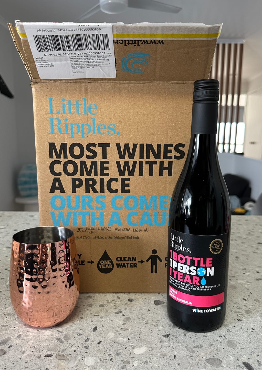 Customer photo review of Shiraz - 6pk