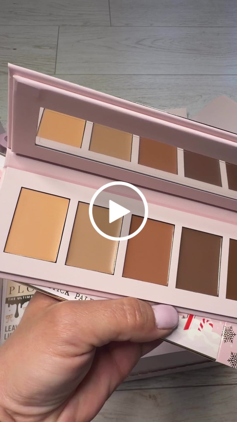 Customer video review of P.Louise Naughty And Nice Lipstick Palettes