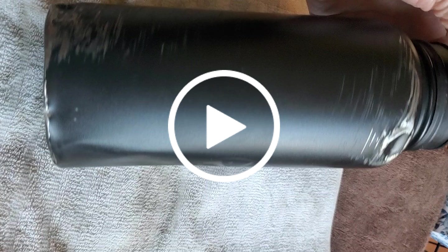 Customer video review of 32oz Compact Battle Bottles