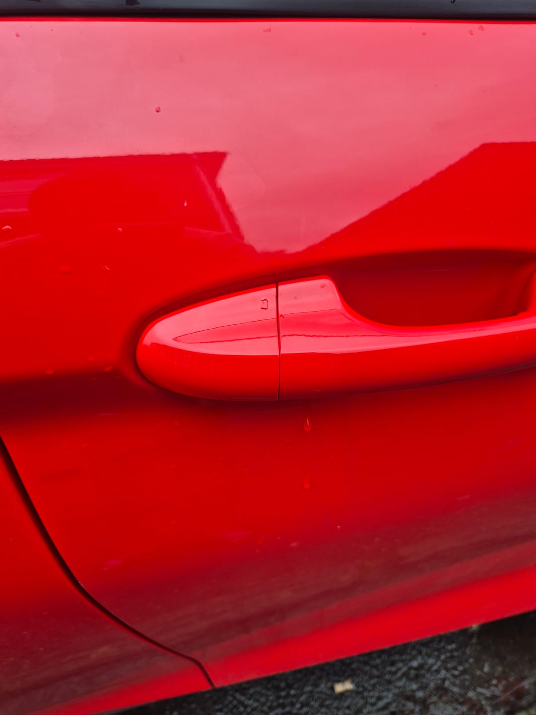 Customer photo review of Standard Door Handle Lock Cover Mk8/8.5 Fiesta / Mk2/2.5 Puma
